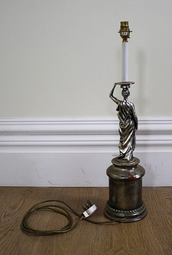 Antique English Art Deco Electrical Table Lamp (Circa 1930)