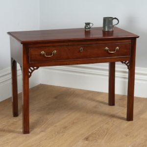 Antique Georgian Chippendale Mahogany Side Table (Circa 1780)