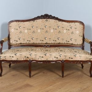Antique French Louis XVI Revival Walnut Three Piece Suite (Circa 1850)