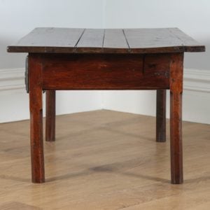 Antique French Provincial Country Chestnut Coffee Table (Circa 1780)