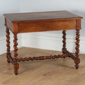 Antique French Oak Provincial Side Table (Circa 1880)