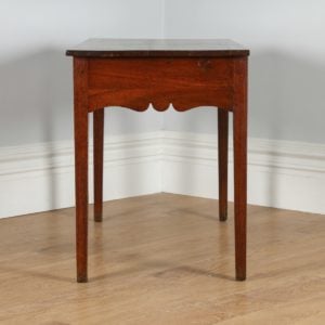 Antique English Georgian Oak Side / Occasional Table (Circa 1780) - yolagray.com
