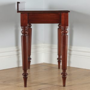 Antique English William IV Mahogany Console Side Table (Circa 1830) - yolagray.com