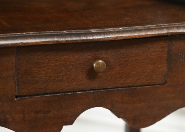 Antique Pair of French Louis XV Style Chestnut Bedsides / Nightstands (Circa 1920) - yolagray.com