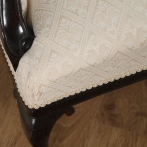 Antique English Victorian Rococo Carved Mahogany Couch (Circa 1880) - yolagray.com