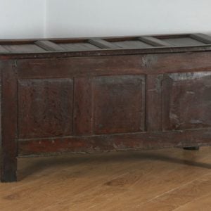 Antique English Charles I East Anglia Oak Joined Coffer Chest / Coffer (Circa 1640)- yolagray.com