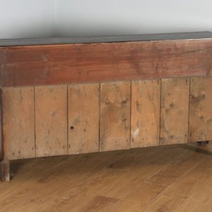 Antique Welsh Georgian Regency Oak Potboard Dresser Base (Circa 1810) - yolagray.com