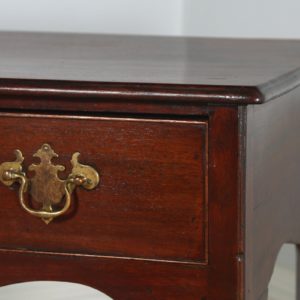Antique English Georgian Mahogany Occasional Hall Side Table (Circa 1790)- yolagray.com