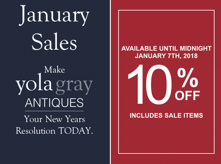 yolagray.com January Sales