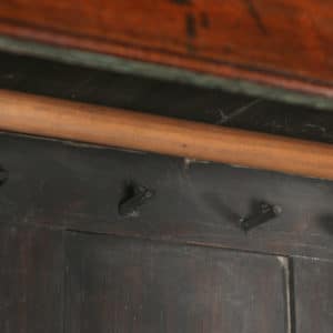 Antique Georgian English Oak Housekeepers Hanging Press Cupboard (Circa 1780) - yolagray.com