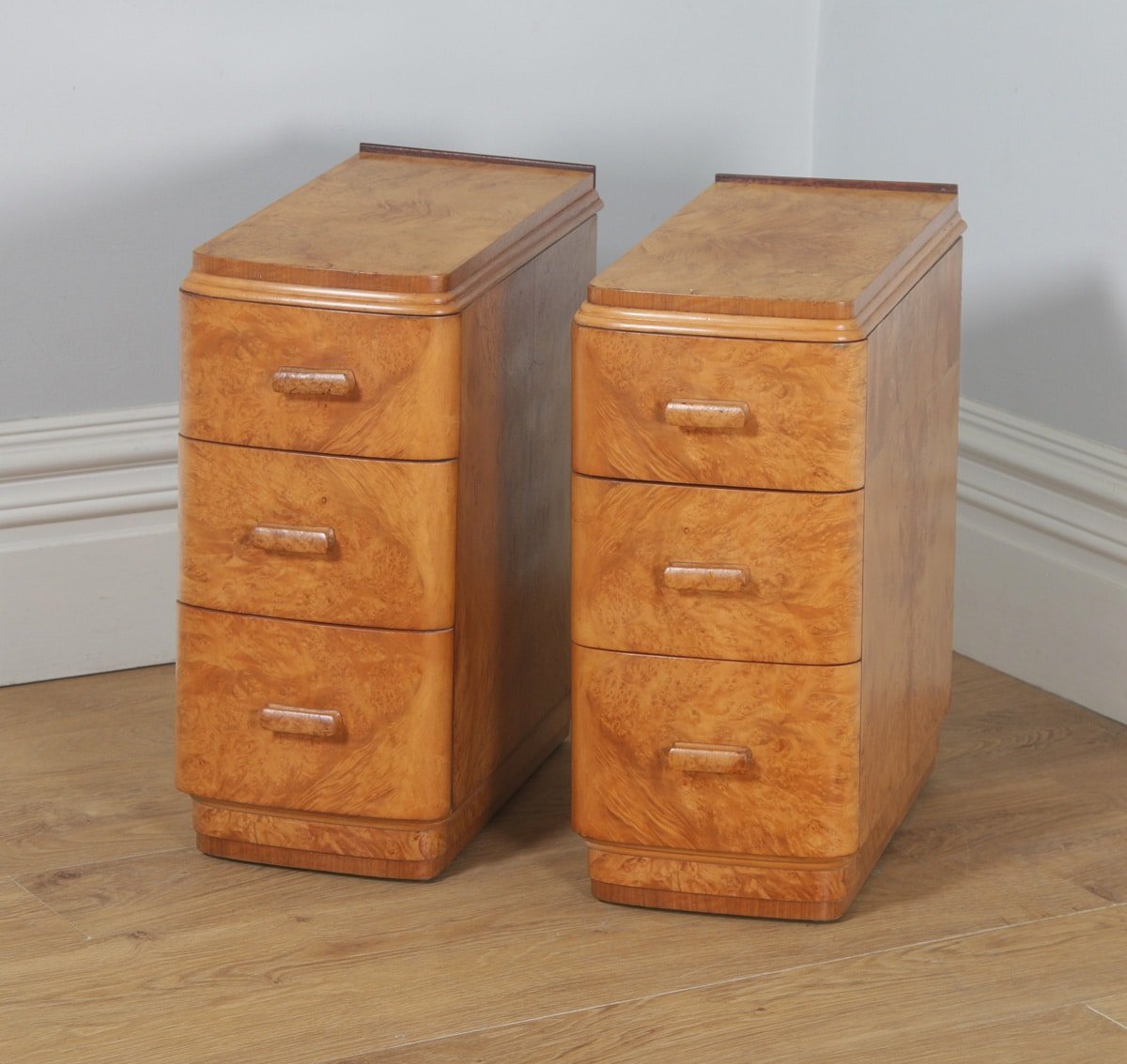 maple bedside chests