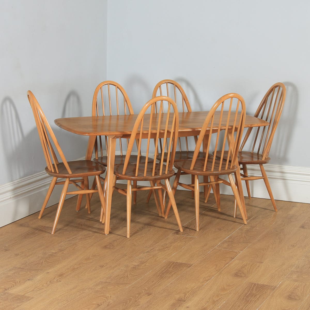 Ercol Dining Suite English Quaker Table Chairs Yola