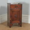Antique French 3rd Republic Walnut Bedside Chest Pot Cupboard Night Stand Cabinet (Circa 1890) - yolagray.com