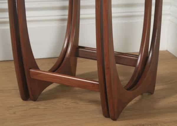 English Vintage Nest of Two / Pair G Plan Fresco Astro Teak Tables by Victor Wilkins (Circa 1960) - yolagray.com