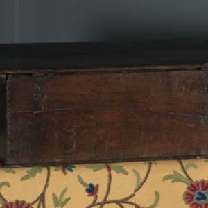 Antique English 17th Century Solid Oak Bible / Writing Box / Trunk / Chest (Circa 1680 – 1700) - yolagray.com