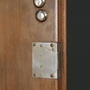 Antique Scottish Art Deco Burr Walnut Two Door Compactum Wardrobe By A&W Stewart (Circa 1930) - yolagray.com