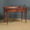 Antique English Victorian Regency Style Mahogany Occasional Hall / Side Table, by Maple & Co. (Circa 1890) - yolagray.com