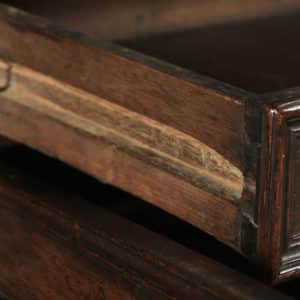 Antique English Georgian Oak Geometric Cabinet / Cupboard on Stand (Circa 1740) - yolagray.com
