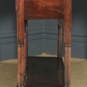 Antique Welsh Georgian Oak Potboard Low Dresser Base Sideboard (Circa 1810) - yolagray.com
