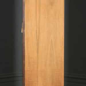 Antique English Art Deco Figured Walnut Two Door Wardrobe (Circa 1930) - yolagray.com