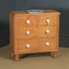 Small Antique English Victorian Pine Chest of Drawers (Circa 1860) - yolagray.com
