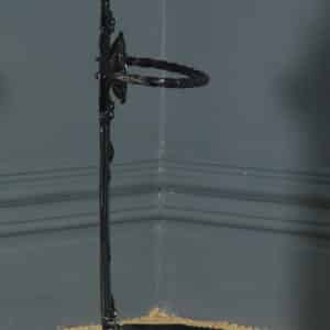 Antique English Victorian Cast Iron Painted Stick & Umbrella Hall Stand (Circa 1890) - yolagray.com