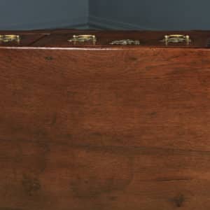 Antique English Lancashire / Cheshire Georgian Oak 7ft Low Dresser Base Sideboard (Circa 1750) - yolagray.com