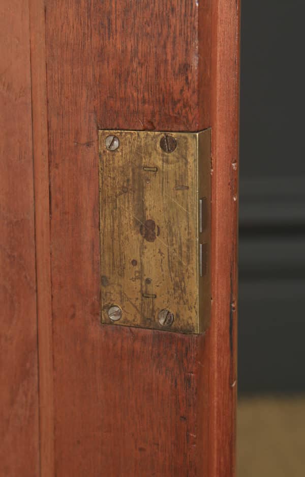Antique English William IV Two Door Flame Mahogany Sideboard Chiffonier (Circa 1835) - yolagray.com