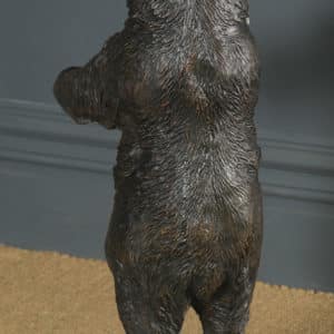 Antique German Black Forest Style Bear Shaped Stick & Umbrella Hall Stand (Early-Mid 20th Century) - yolagray.com