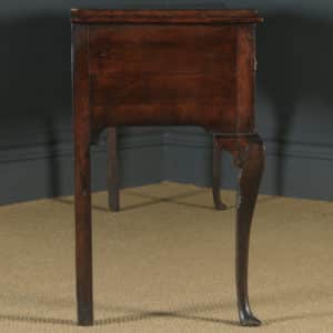 Antique English Shropshire Georgian Oak 6ft 2” Dresser Base Sideboard (Circa 1770) - yolagray.com