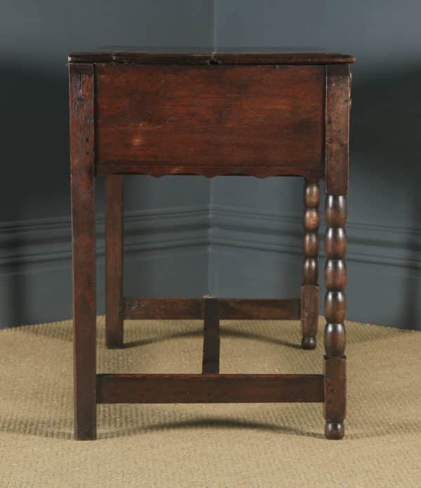 Antique English Victorian 17th Century Style Oak Dresser Base Sideboard (Circa 1890)