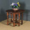 Small English 18th Century Style Oak Occasional / Coffee / Gate Leg Table (Circa 1980)