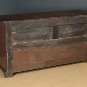 Antique English Georgian Oak Dresser Base Sideboard Cupboard (Circa 1750)