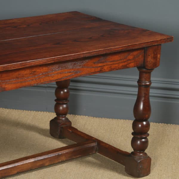 Table, Refectory, Serving, Kitchen, Oak, Dining, 5ft, 6, 8, Six, Eight, Seat, Farmhouse, 17th, Century, Cromwell, Charles II, James, Country, English, Antique