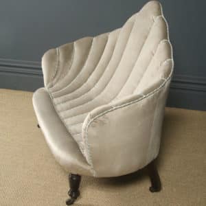Antique English Victorian Conch Shell Grotto Sofa Couch Settee Chair (Circa 1870)