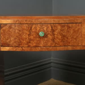 Antique English Art Deco Epstein Burr Walnut Console Table / Buffet Serving / Sideboard (Circa 1930) - Photo 14